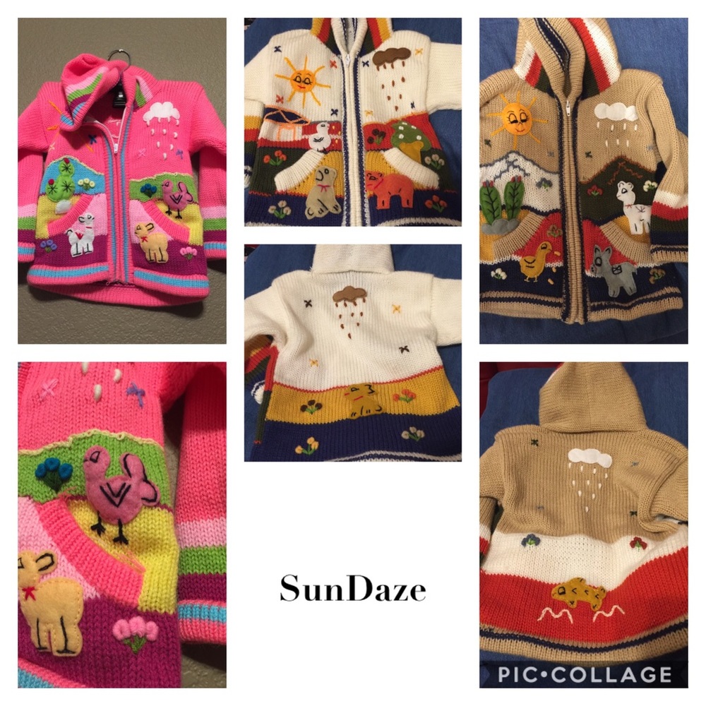 SOLD !!  BEAUTIFUL SWEATERS